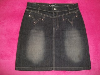 Юбка джинсовая, size 30, размер (48-50)