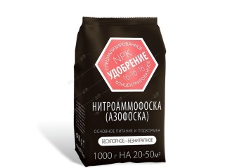 Удобрение НИТРОАММОФОСКА (АЗОФОСКА) 1кг ТМ Агроуспех