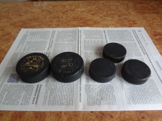 Шайбы хоккейные советские