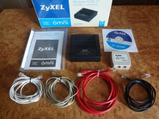 Модем ADLS2+ с портом Ethernet фирмы ZyXEL