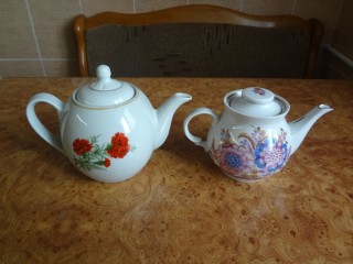 Чайники заварочные фарфоровые