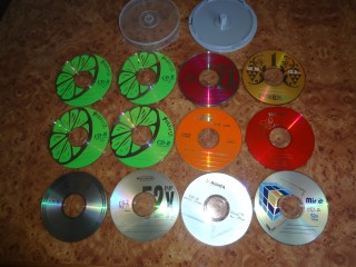 CD-R диски с боксом для них
