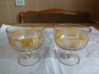 Креманки стеклянные советские