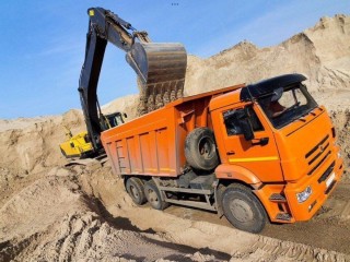 Доставка песка, щебня, чернозема по Луганску и ЛНР