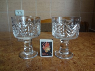 Бокалы хрустальные Зима