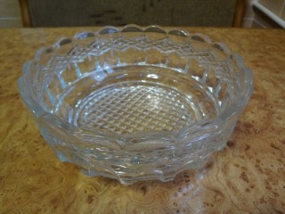 Салатница хрустальная советская